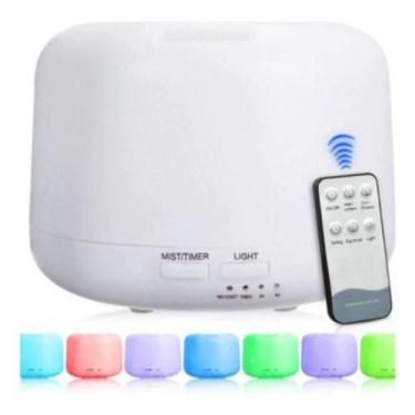 Imagem de Difusor De Aromas Aromatizador Air 300ml Oleo 7 Cores Led - oem