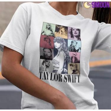 Imagem de Camiseta Feminina Baby Look Taylor Swift The Eras Tour - SEMPRENALUTA,