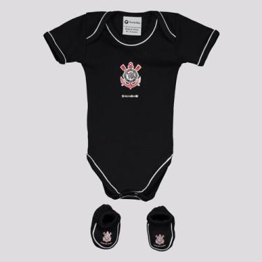 Imagem de Kit Body Corinthians Colorido - Torcida Baby, M
