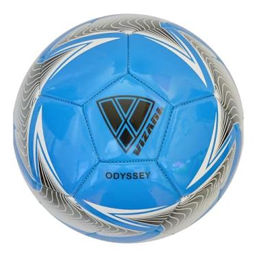 Imagem de Vizari Bola de futebol para crianças e jovens - couro sintético durável e bexiga de borracha enrolada com fio - design atraente vibrante perfeito para jogos ao ar livre e treinos de futebol