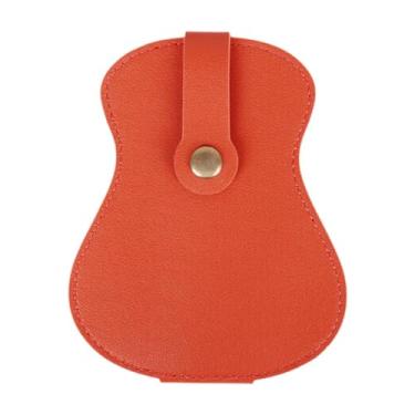 Imagem de Estojo para de guitarra, bolsa para de guitarra, bolsa para armazenamento de s, para guitarristas, Laranja