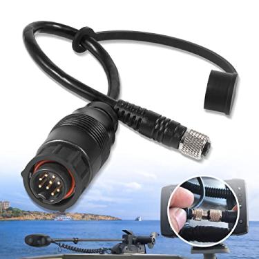 Imagem de 1852076 MKR-US2-16 Cabo adaptador substituto para Lowrance 9 pinos TotalScan cabo adaptador Fish Finder (apto para Elite Ti2 e HDS)