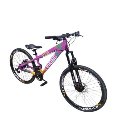 Imagem de Bicicleta 26 VikingX Tuff25 21v Indexada  Freeride Disco Mecânico Hidraulico Pneu Slick 1.50-Unissex