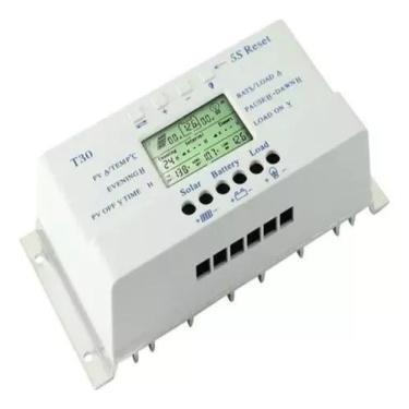 Imagem de Controlador Carga Paineis Solares Regulador 30a T30 - SUNYOBA