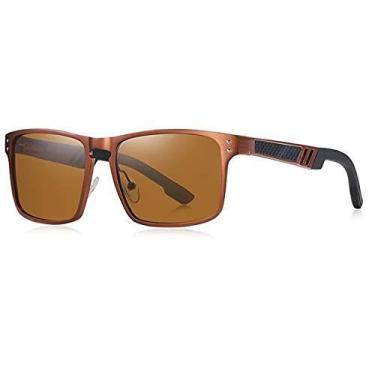 Imagem de Óculos de Sol Masculino Barcur Esportivo Design Quadrado Polarizados c