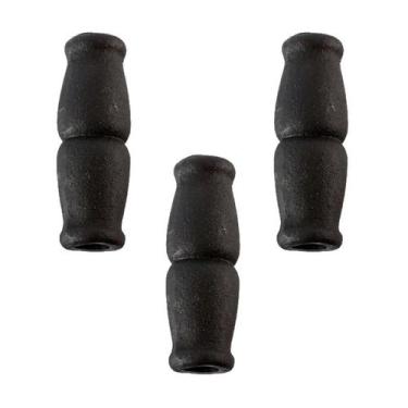 Imagem de Kit 3 Anueto Ferro Fundido Decoração Grade Portão N11 12Cm - FUNDIÇÃO 