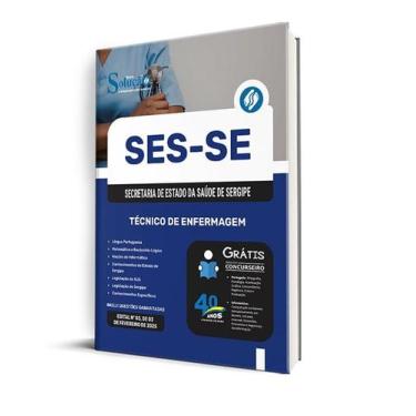 Imagem de Apostila SES-SE  - Técnico de Enfermagem - Editora Solução