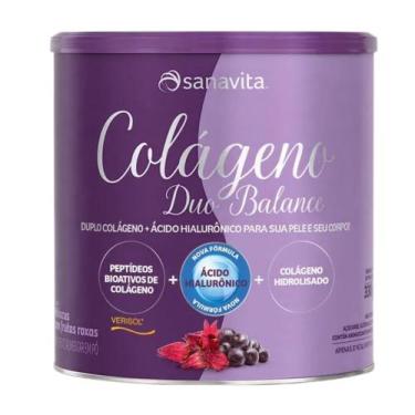 Imagem de Colágeno Duo Balance - SANAVITA, Frutas Roxas