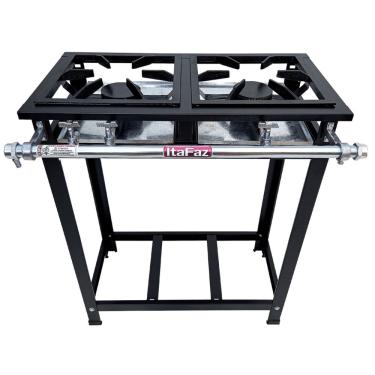 Imagem de Fogão Industrial de Piso 2 Bocas Baixa Pressão qs Itafaz