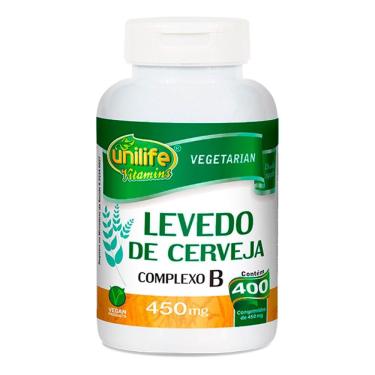 Imagem de Levedo de Cerveja 400mg 400 comp. - Unilife