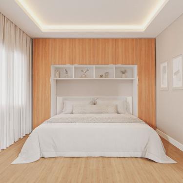 Imagem de Guarda-roupa Modulado 6 Portas 6 Peças Hera Cabecasa Madeiramadeira