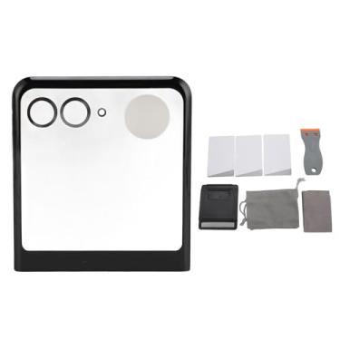 Imagem de Tela de Vidro Traseiro para RAZR 40 Ultra Substacement, Kit de Reparo de Lentes Externas do Telefone Profissional Com de OCA, Substituição Fácil e Rápida, Compatível para RAZR