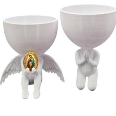 Imagem de Kit Decoração Nossa Senhora de Guadalupe Anjinho  Oração - Point da Fe