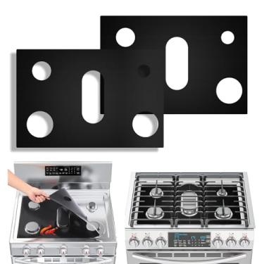 Imagem de EAORBD Protetor De Fogão A Gás Samsung, Gás, Revestimento Antiaderente Para Reutilizável, Lavável, Mantém O Limpo, Pacote Com 2