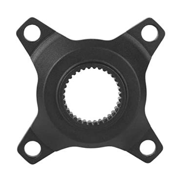 Imagem de Adaptador de engrenagem de bicicleta motor 4 Base da mandíbula Média Drive Chainring Suporte de alumínio Alumínio Alto desempenho leve para Bafang M500 G520 M600 G521 M510 M620