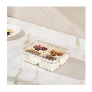 Imagem de Organizador Geladeira Tampa Acrílico Drenagem 2,5 Litros - Top Rio