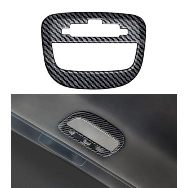 Imagem de ushilife Guarnições de cobertura de luz de leitura de teto traseiro compatíveis com Subaru Forester Base Premium Sport Limited Touring Wilderness 2025, adesivo de moldura de lâmpada de leitura