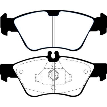 Imagem de EBC Brakes DP21075 Greenstuff 2000 Series Pastilha de freio esportiva