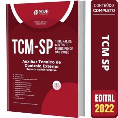 Imagem de Apostila Tcm Sp - Auxiliar Técnico Suporte Administrativo - Nova Concu