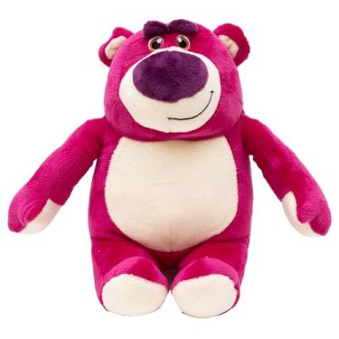 Imagem de Buckle-Down Brinquedo de cachorro da Disney, Pixar Toy Story Lotso, pose de corpo inteiro, pelúcia