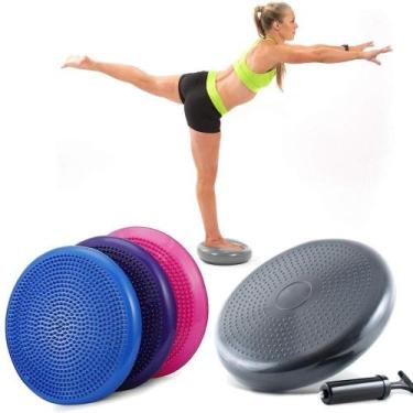 Imagem de Disco Pilates Equilíbrio Inflável Balance + Bomba - Redstar