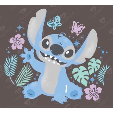 Imagem de DIAMOND ART CLUB Wild for Spring Kit de pintura de diamante, artesanato DIY divertido para adultos, tela de arte de diamante redondo para iniciantes, 10" x 9" (25 cm x 22,8 cm)