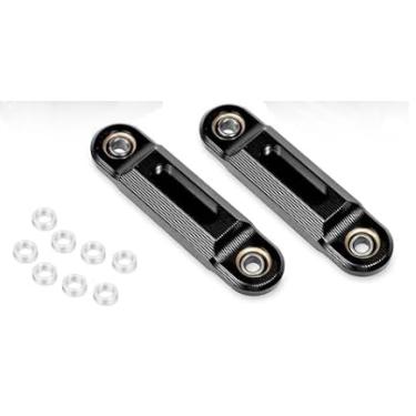 Imagem de Huabrve Kit de terminais de barra oscilante compatível com Can-Am Ryker 600/900 / Rally 2019-2025 para esporte 2022-2025 (preto B)