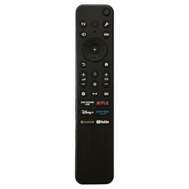 Imagem de Substituição de controle remoto por voz RMF-TX920U para Smart TV Sony BRAVIA 2023-2025 K-55S20M2 K-65S20M2 K-75S20M2 K-55XR50 K-65XR50 K-75XR50 K-85XR50 K-55XR80 K-65XR50 80 K-7 7XR80 K-55XR80M2 K