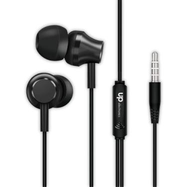 Imagem de Fone de Ouvido com Microfone P3 UP Electronics – Intra Auricular, Isolamento Acústico, Super Bass, Confortável, Áudio Premium, Cabo 3.5mm para Celular, PC, Notebook