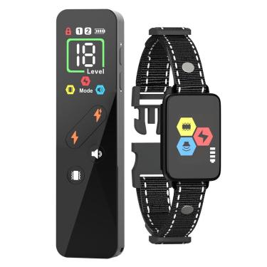 Imagem de Coleira de treinamento de cães CXXDE 1000m impermeável para cães de 5-55 kg