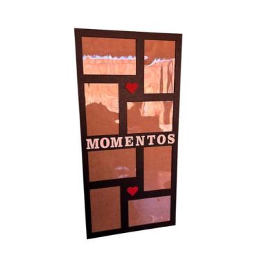 Imagem de Porta-Retrato Decorativo em MDF  MOMENTOS ml3 - personalizadoslaser