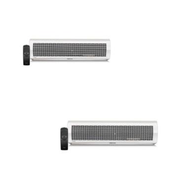 Imagem de Kit 2 Cortinas de Ar Elgin Compact CAD3009-2 90 cm 220V Branco