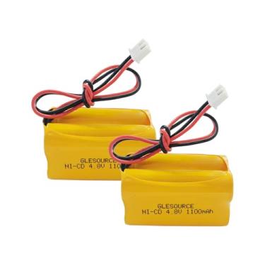 Imagem de XUNTU Bateria de substituição de 4,8V 1100mAh BL93NC487 Ni-CD para MAG93NC487 BL93NC484 Lithonia ELB B006 ELB-CS06 Luz de saída Co BAA-48R BAA48R, Interstate NIC0186, Dantona Custom-43 Custom43