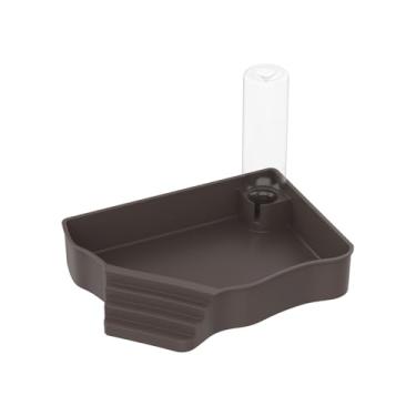 Imagem de Flushbay Alimentador automático de água para répteis com rampa extragrande piscina de répteis para lagartixa, cobra, tartaruga, dragão barbudo, ornamento de aquário de banho de lagarto