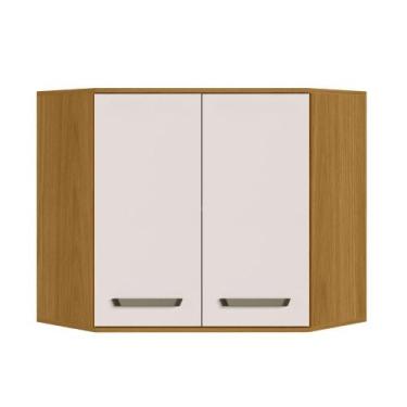 Imagem de Armário de Canto 80cm Criare Freijo Off Acetinado - SSX Multicoisas - 