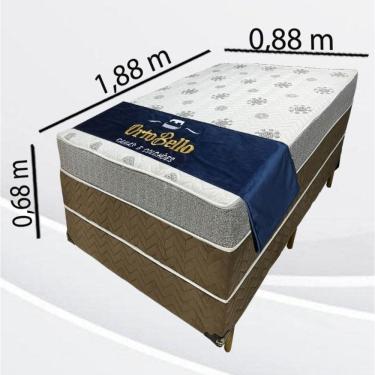 Imagem de Cama Conjugado Solteiro Molas Ensacadas