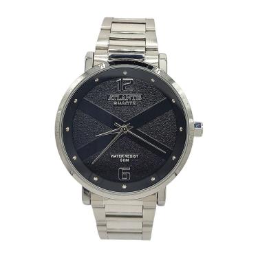 Imagem de Relógio Atlantis autêntico X Prateado Resistente a Água 5atm