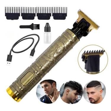 Imagem de Hair Trimmer Maquina Cortar Cabelo e Barbear Sem Fio Premium - Hair Cl