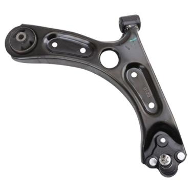 Imagem de TRQ Braço de controle inferior dianteiro direito com junta esférica do lado do passageiro compatível com Hyundai Veloster 2019-2021