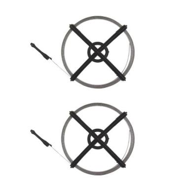 Imagem de Kit com 2 desentupidor de pia canos e ralos western 4,5m