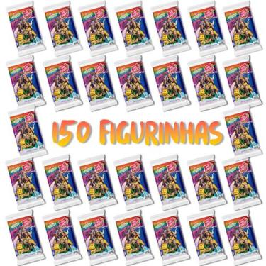Imagem de Kit de 150 figurinhas cromos (30 envelopes) do Álbum oficial Gato Galá