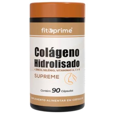 Imagem de Colágeno Hidrolisado Supreme + Vitaminas A, C, E, Zinco e Selênio, 90 Cápsulas, Fitoprime