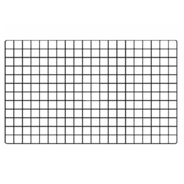 Imagem de Memory Board, Quadro de Memórias, Tela Aramada, Mural De Fotos + Pregadores e Fixador C/Adesivo (PRETO,60x100)