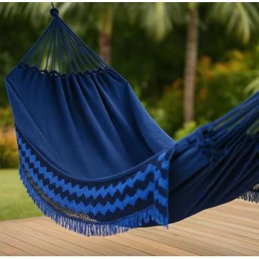 Imagem de Rede De Dormir Descanso Casal Gigante TODA Reforçada 4M