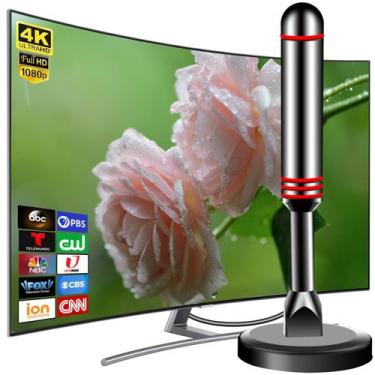 Imagem de Antena de TV DTVSMARTSHOW 2025 Digital HDTV interna 150 milhas