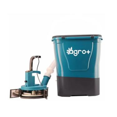 Imagem de Espalhador 25l Grãos Adubadeira Agro+ Semeadeira Elétrica