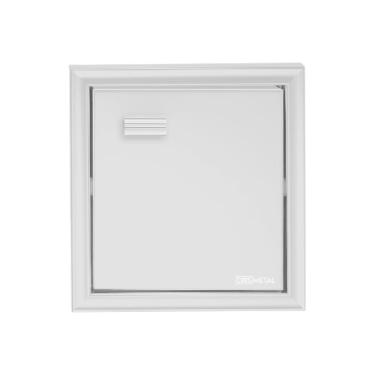 Imagem de Porta Papel 17,5x12,5x16,5cm Embutir Silver - 7056 - CRIS METAL