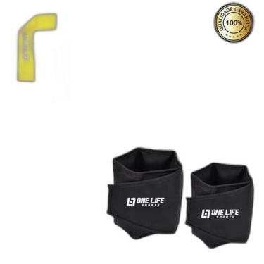 Imagem de Peso Para Perna Tornozeleira Profissional Par 3Kg + Kit Mini - Infinit