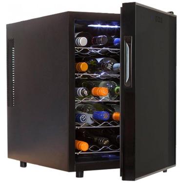 Imagem de Frigobar Koolatron para Vinhos, Adega para 20 Garrafas de Champanhe, Vinho Tinto e Branco, Porta de Vidro Duplo, 48 Litros
