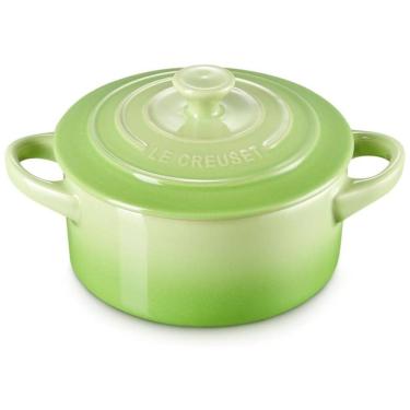 Imagem de Mini Caçarola de Cerâmica 240 mL Esmaltada e Antiaderente, LE CREUSET PG1160T 084P, Verde